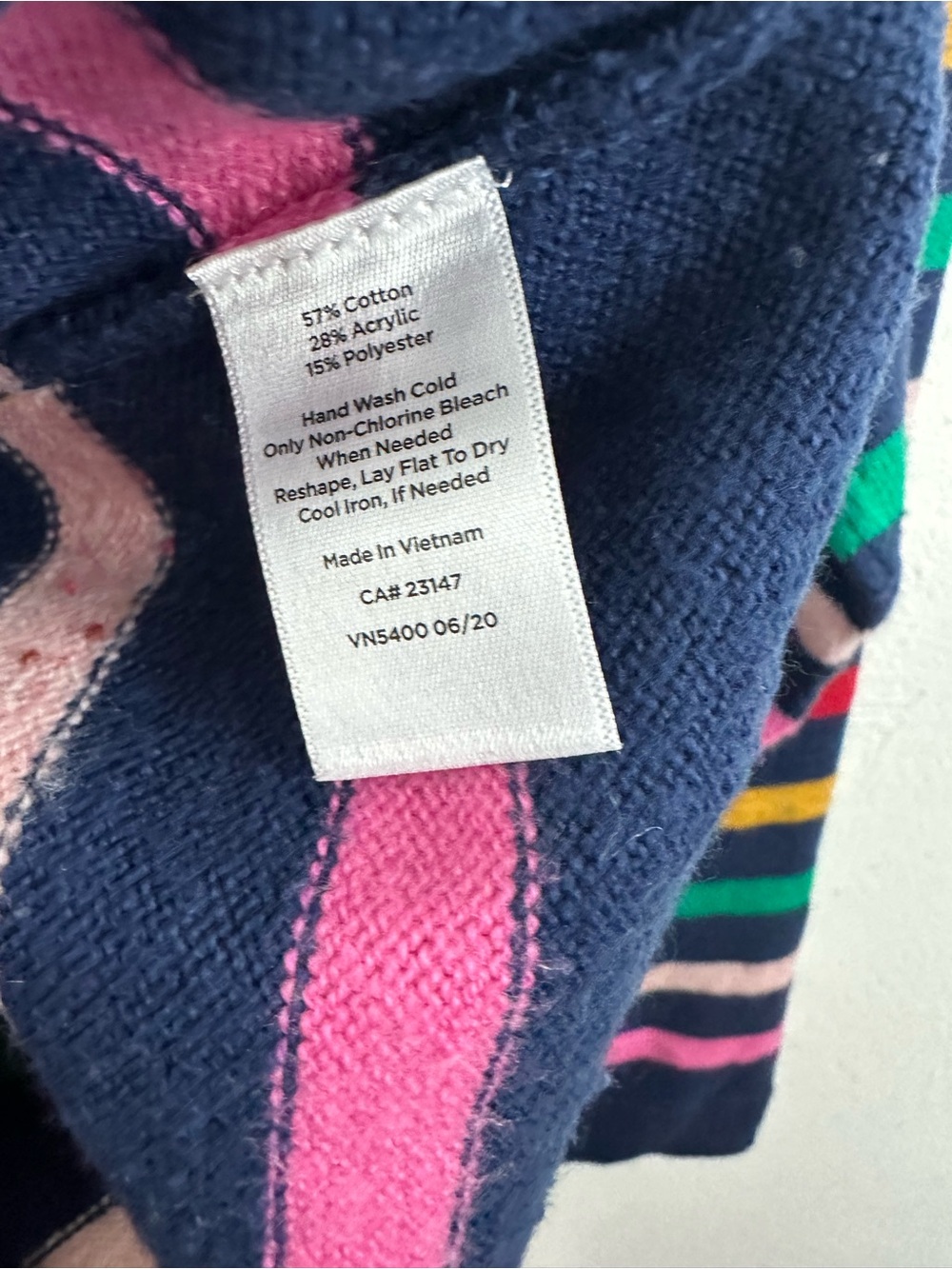 TALBOTS SOFT STRIPE MOCKNECK SWEATER WOMEN'S SIZE PXL - Picture 4 of 4